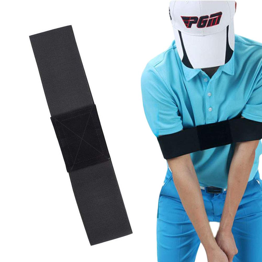 YUIP 2 Pieces Golf Training Aids Professional, Golf Training Aid Posture Correction Belt, Golf Swing Trainer Aid Grip, Practice Alignment Professional for Golf Beginner Men Women Kids