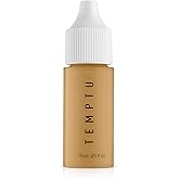 TEMPTU SilkSphere Airbrush Foundation: Long-Lasting Liquid Makeup, Medium to Full Coverage, 4-In-1 Formula Foundation, Primer, Concealer & Correcto, Luminous, Dewy Finish, Available in 18 Shades