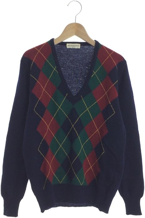 バレンシアガ Size M M アーガイル柄 ニット レディース 中古 セーター 通販 Amazon