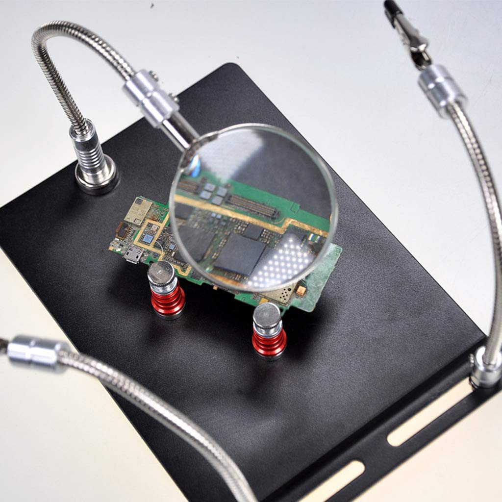 лупа ngy-7761. держатель "третья рука" с лупой орбита ot-inl01 (jm-501). третья рука jm501 с линзой. лупа mg16126. держатель третья рука с лупой для пайки.