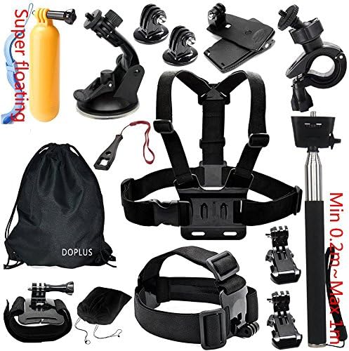 Accessories Bundle Kit for Action Camera, Waterproof Camera Action Camera Sport Camera Action Cam, GoPro 5 and Gopro Hero Accessory Set