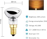 Akynite R39 25W Lava Lamp Bulbs E14 Dimmable 230V 2600K 3 Pack view 2