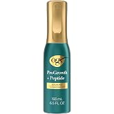 OGX ProGrowth + Peptide Serum Mist, 6.5 fl oz | Heat Protectant Spray, Instantly Thickens Hair Root to Tip, Protects From Breakage, Visibly Thicker Fuller Hair