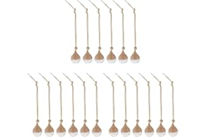 Healifty Car Perfume Bottles Aromatherapy Diffuser Hanging Essential Oil Bottle for Car Air Freshener Refillable Scent Diffus