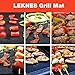 Grill Mat Set of 3, 23.6
