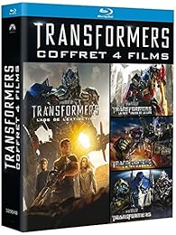 Transformers - Quadrilogie : Transformers + Transformers 2 - La revanche + Transformers 3 - La face cachée de la Lune + Transformers : l'âge de l'extinction - Blu-ray