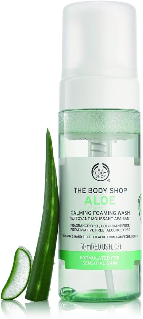 aloe facial cleansing foam amazon