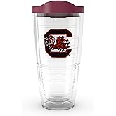 Tervis South Carolina Gamecocks - Primary Logo Made in USA Double Walled Insulated Tumbler Travel Cup Keeps Drinks Cold & Hot, 24oz, Classic