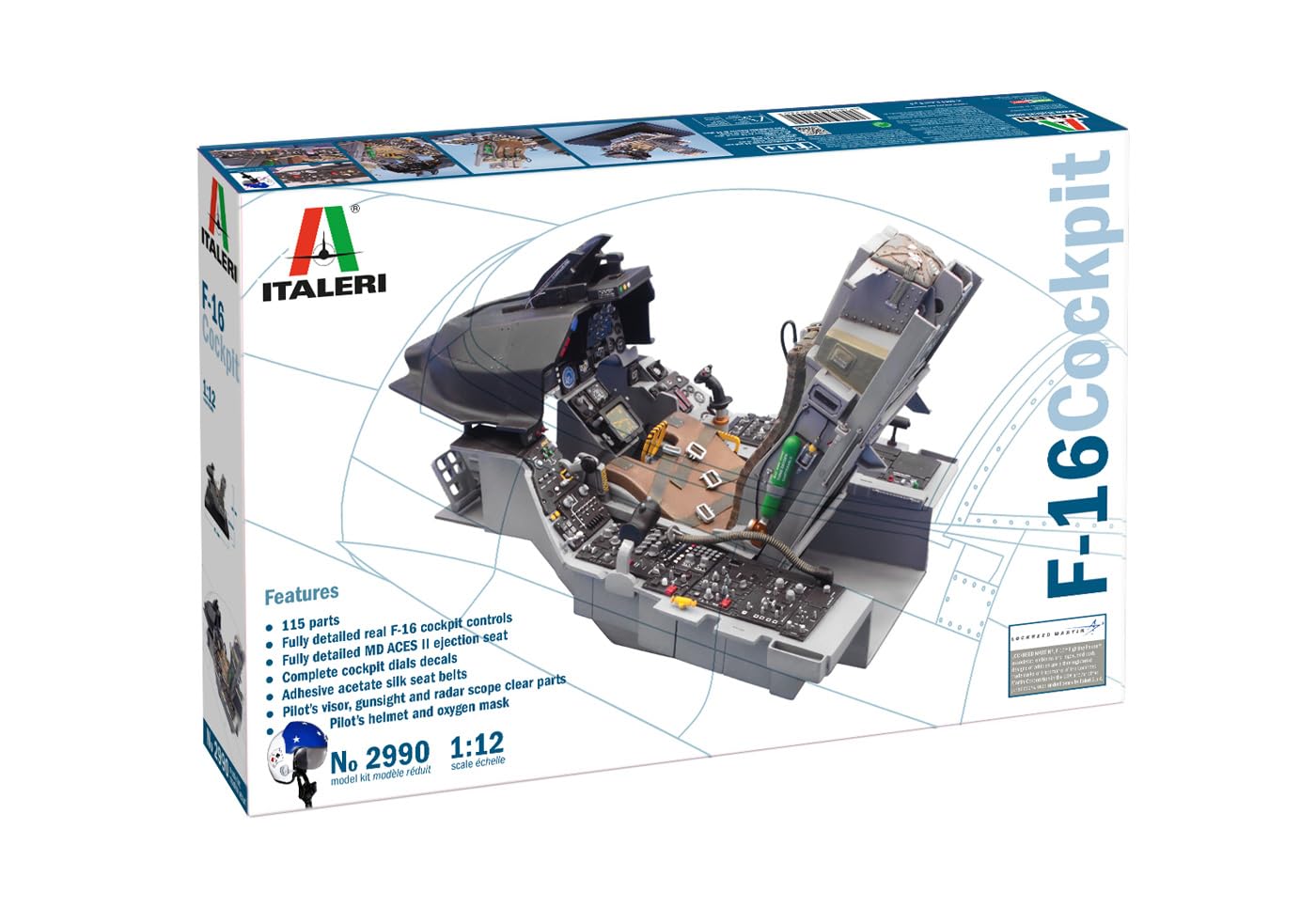 Italeri 1:32 - F-16 Cockpit