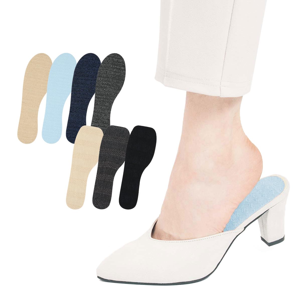 ナイガイ SUASiC はかないくつした 21-24.5cm ベージュの商品画像