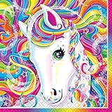 Rainbow Majesty by Lisa Frank Beverage Napkins 16ct