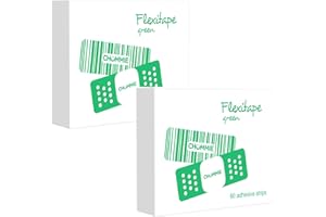 Chummie Flexitape for Premium and Elite Bedwetting Alarms, 60 Count (Pack of 2) (Green)