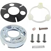 AngyMeck Steering Wheel Horn Cap Contact Mounting Kit For Chevrolet Camaro | Compatible With Chevrolet Impala Nova. Includes Essential Components For Steering Wheel Horn Contact Assembly And Mounting.