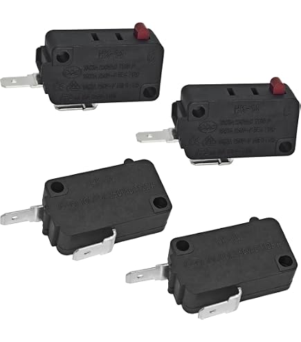 Amazon.com: HK-14 NO Micro Switch (Pack of 4) - 20A 250VAC SPST