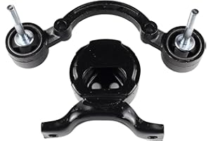 523-206 523-207 Rear Differential Mount Set Compatible with Toyota RAV4 1996-2005 2.0L 2.4L EV | Replace 52380-42071,52380-42