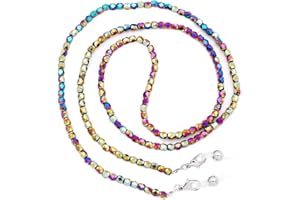 KAI Top Eyeglass Chain Sunglasses Chain Fashion Glass Bead Mask Lanyard Chain Face Mask Chain for Women Men