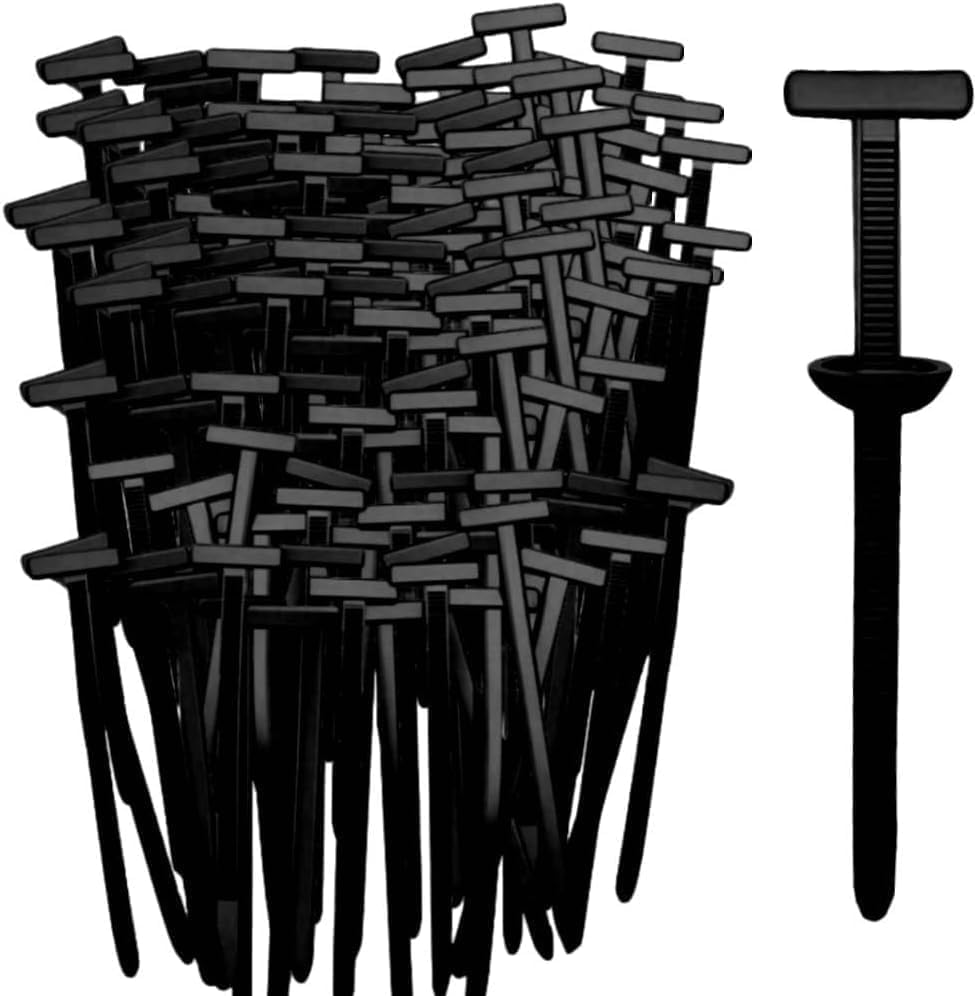 2026 New Nylon Universal Cable Tie Buckle, Cars Heavy Duty Self-Locking Nylon Zip Ties Holder, New Multifunctional Cable Tie Buckle for Car Daily Repair (200)