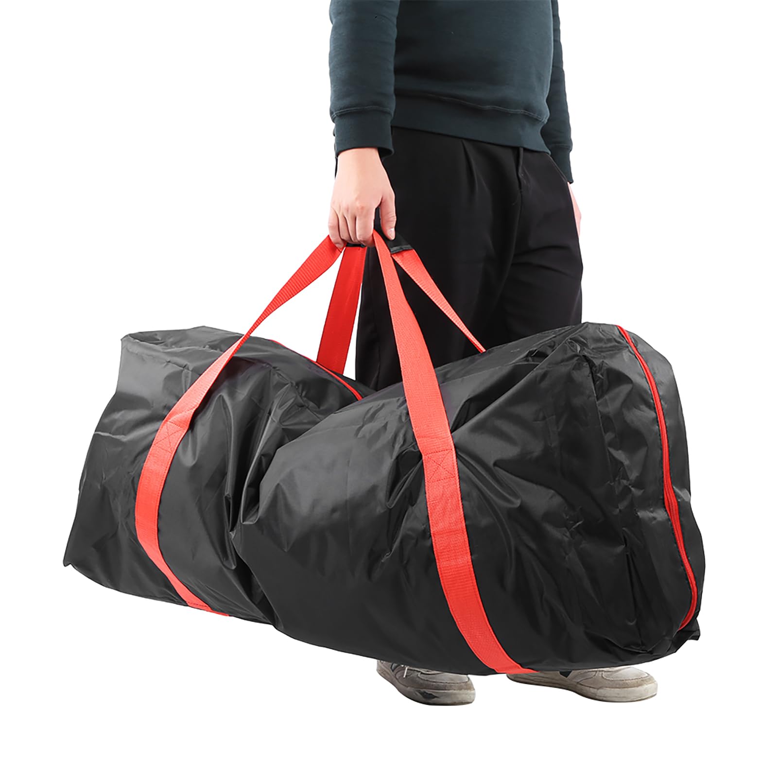 Electric Scooter Carry Bag, Foldable E-Scooter Storage Bag fit, Canvas Waterproof Foldable Storage Carry Bag Accessory for Mijia M365 Electric Scooter