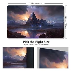 Premium Stitched MTG Playmat with Zones and