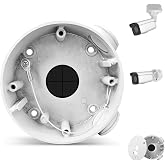WE-DS-1260ZJ Aluminum Junction Box for HIK Bullet Cameras | Wall Mount Bracket for Outdoor POE IP Security Camera