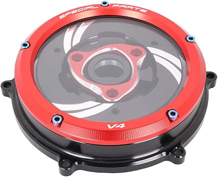 panigale v4 clear clutch cover