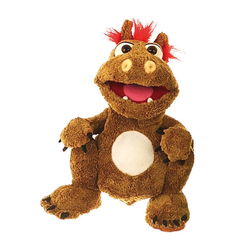 Living Puppets W220 Olli the Dragon Baby Hand Puppets, Multi-Colour