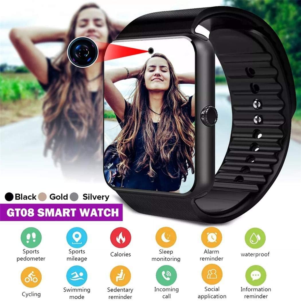 Eubell Smart Watch with SIM Card Slot Bluetooth Fitness Tracker Watch with Pedometer Sleep Tracker Smartwatch