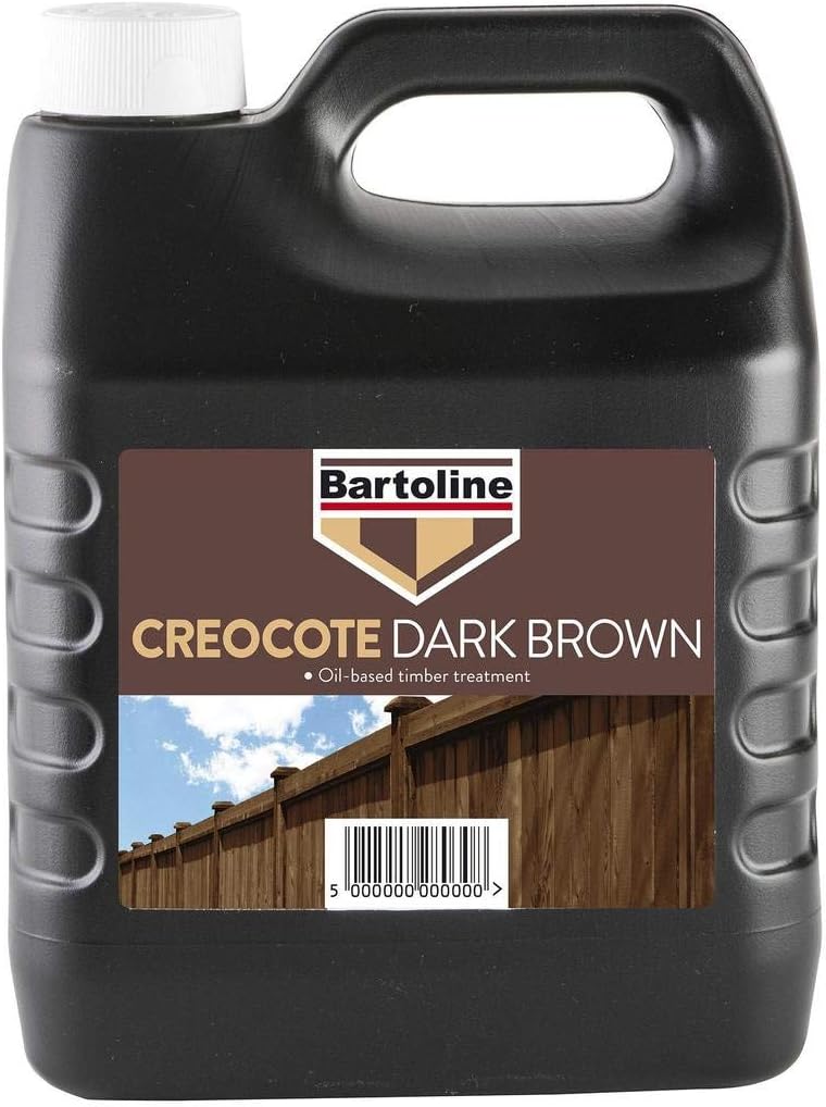 Bartoline Creocote Creosote Substitute Dark Brown 2 x 4L Fence & Timber