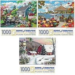 Bits and Pieces - Value Set of Three (3) 1000 Piece