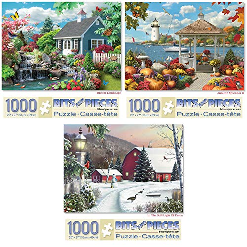 Bits and Pieces - Value Set of Three (3) 1000 Piece