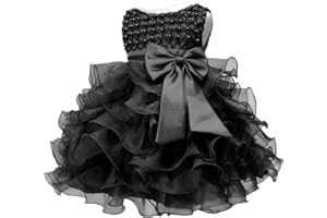 Jup'Elle Baby Girl Dresses Ruffle Lace Pageant Party Wedding Flower Girl Dress