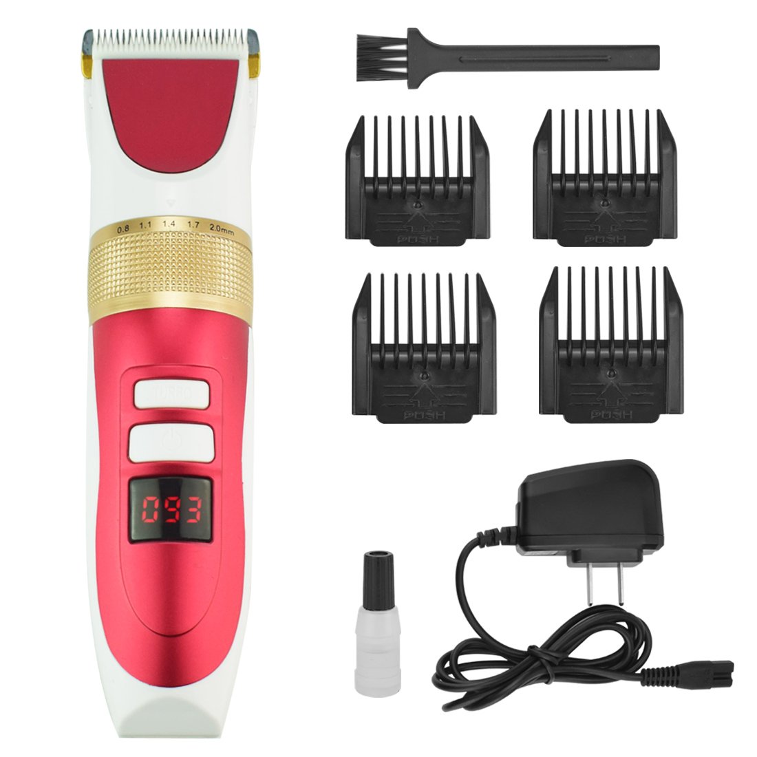 Carperipher Complete Hair Clipper Set Ceramic Blade