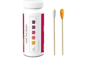 DIPSTIK Lead Test Kit 30 Counts, Home Lead Testing Swabs, Rapid Accurate Test Lead for All Painted Surfaces, Dishes, Furnitur