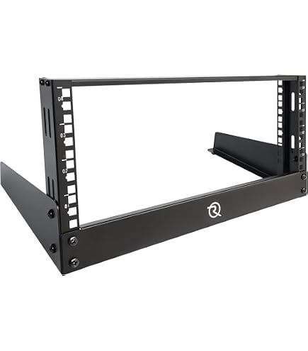 2-Post 4U Desktop Server Rack, Small Open