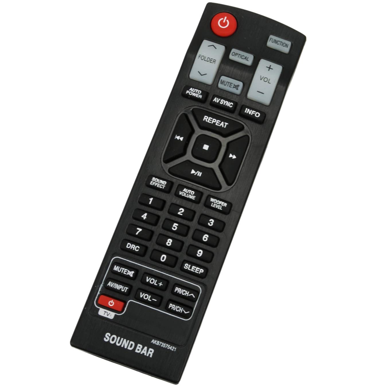 VINABTY AKB73575421 sub AKB73575401 AKB73575402 Replacement Remote Control Fit for LG Speaker System NB3730A NB3530ANB NB4530B