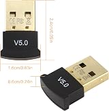 Haisheng 5.0 Bluetooth USB Adapter Dongle Receiver Transmitter for PC Windows view 6
