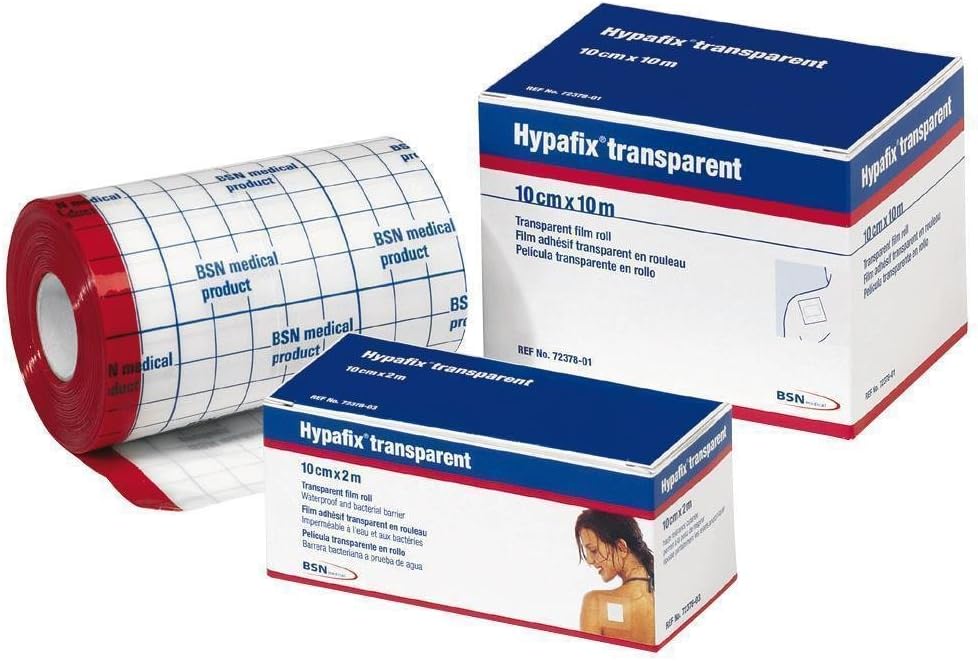 Hypafix Transparent étanche ruban adhésif 10 cm X 2 m X 1 Amazon.fr