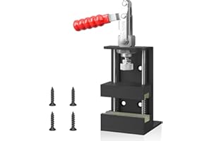 ARGCONNER Golf Club Regripping Kit, Heavy Duty Golf Shaft Clamp, Golf Club Grip Vise Clamp