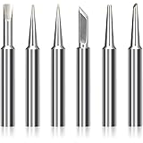 6PCS Soldering Tips for Weller ST Series Tip Replace Weller ST7 WLC100,SP40L / SP40N and WP25, WP30, WP35 Irons Tips