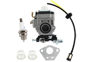 USPEEDA Carburetor Kit for Earthquake Huskee MC43ETSC MC43TSC Tiller Cultivator Carb