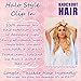 Knockout Hair 20-Inch Halo Hair Extensions, Fiber Wavy, 150 Grams, Medium Cool Blonde/Light Blonde Mix - #16/86