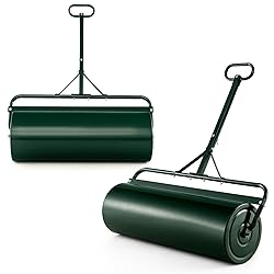 Goplus Push/Tow-Behind Lawn Roller, 17 Gallon/63L