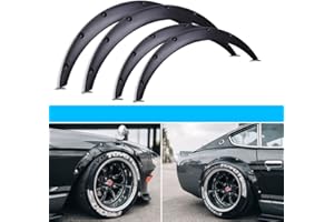 DREAMIZER 4× Universal Fender Flares Wide Body Kit 35mm/50mm Front Rear Modified Over Wheel Arch Extension Set