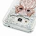 J3 Case,J3 2016 Case,Express Prime Case,Amp Prime Case,DAMONDY 3D Cute Moving Bling Liquid Glitter Floating Dynamic Flowing Ultra Clear Soft TPU Case for Samsung Galaxy J3/J3 V-beikemao