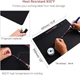 HPFIX Anti Static Mat ESD with Wrist Strap Grounding Cord, Heat Resistant view 4