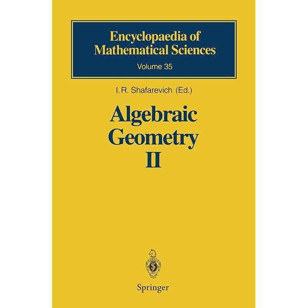 Algebraic Geometry III: Complex Algebraic Varieties Algebraic
