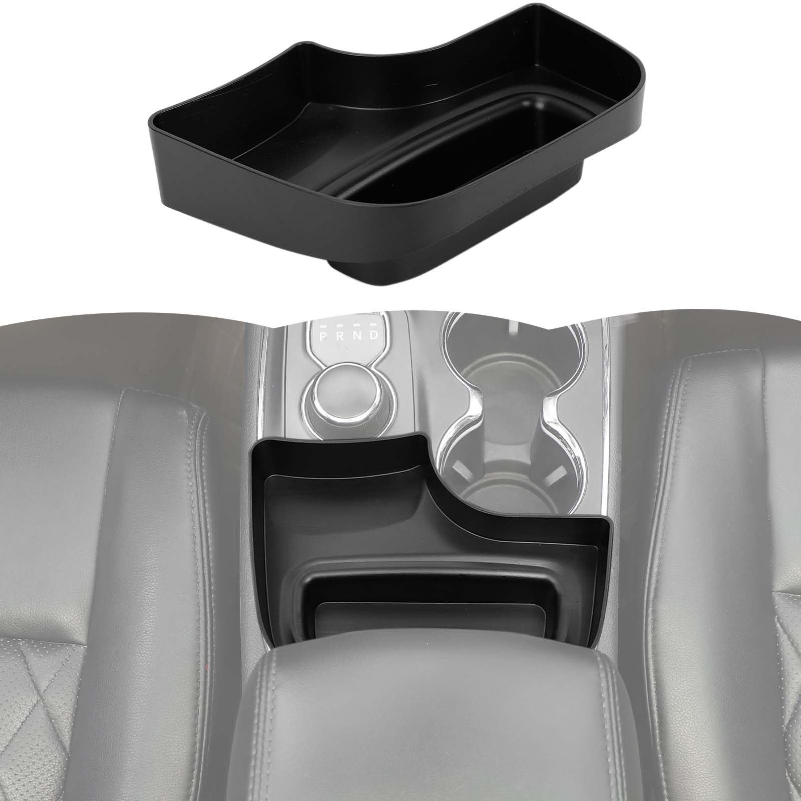 Photo 1 of RT-TCZ Center Console Gear Shift Storage Box Tray Organizer Accessories Compatible with Dodge Durango 2014-2020