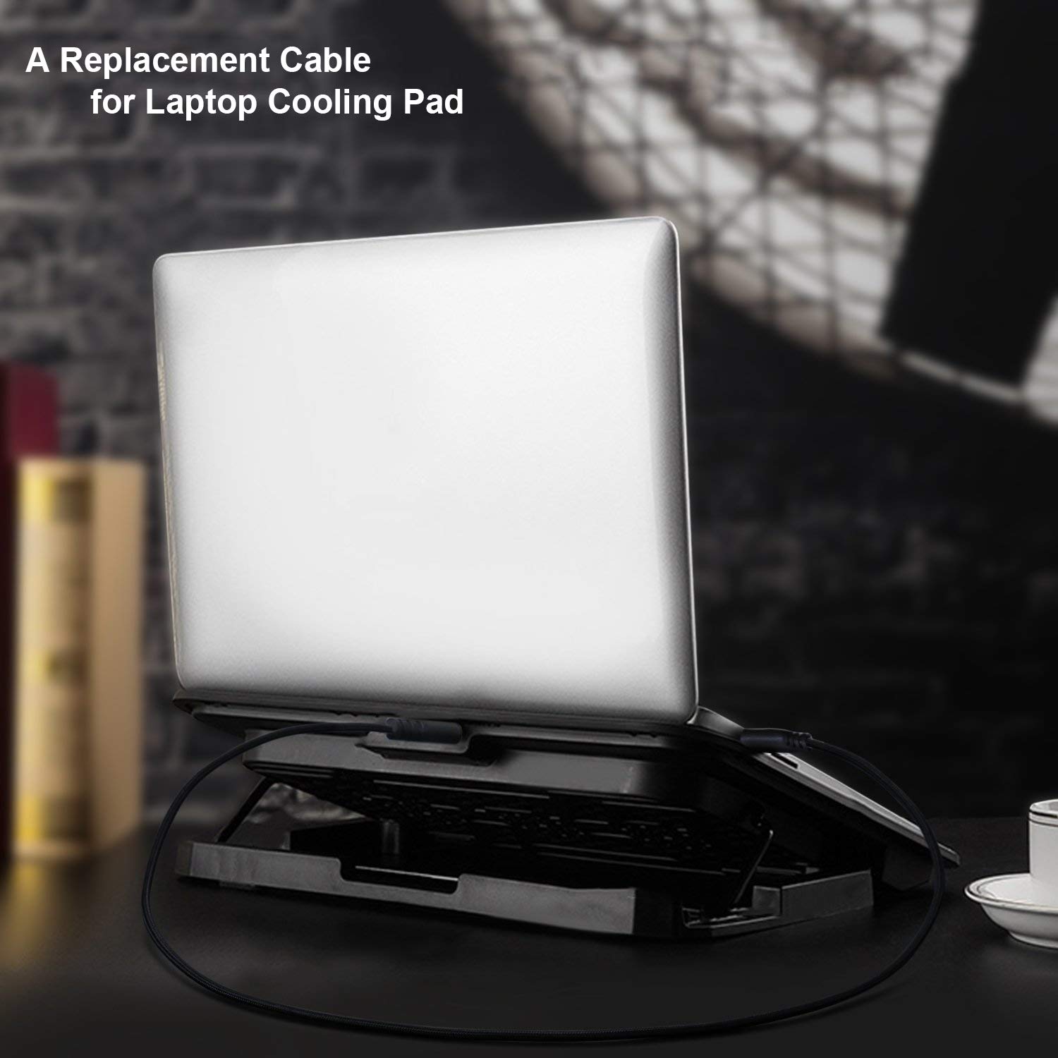 2 Pack Type A Male to Type A Male Cable for Laptop Cooling Pads 1.5ft