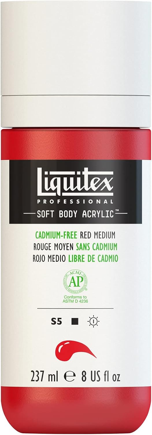 Liquitex 1923894 Professional Acrylic Paint Soft Body Artist Paint in Creamy Opaque Consistency, High Pigmentation