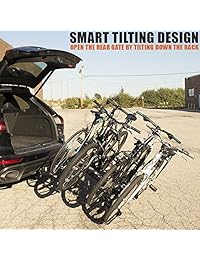 BV   Soporte para enganche de bicicleta para coche, camión, SUV, diseño de bandeja inteligente